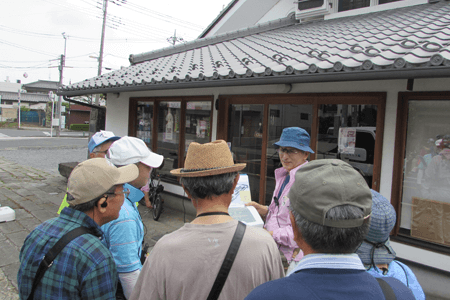 「幸手宿場あるき」の様子1
